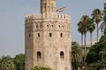 Architektura Sewilli. Wakacje 2013 - zobacz Torre del Oro w Sewilli