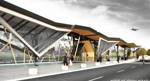 Architektura lotniska w Szymanach. Zobaczcie projekt który wygrał konkurs!