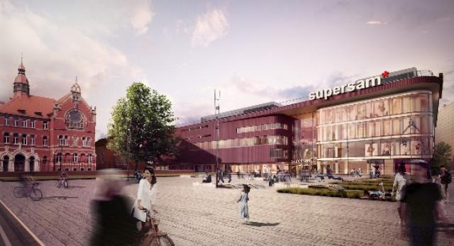 Architektura Katowic. Nowy Supersam rusza budowa centrum handlowego projektu Konior Studio