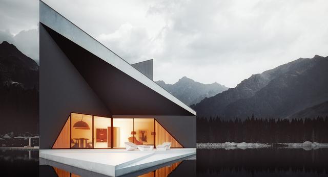 Architektura. Projekt domu autorstwa architektów z 81.WAW.PL. Zobaczcie bryłę, która ma stanąć w górach