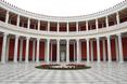 Zappeion został zaprojektowany przez Theophila Hansena