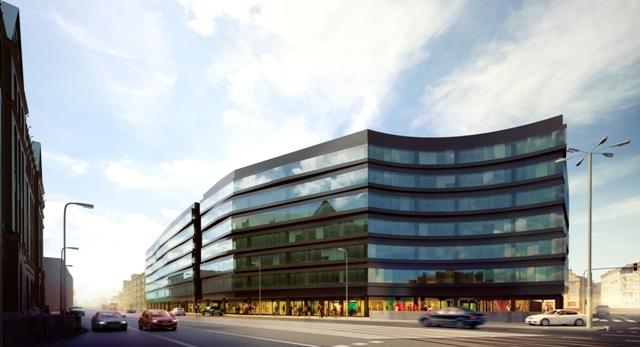 Architektura Wrocławia. Nowy projekt bryły autorstwa medusagroup. We Wrocławiu rusza budowa największego biurowca Skanska