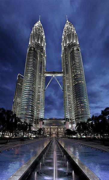 Petronas Twin Towers w Kula Lumpur 