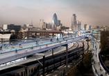 Nowoczesna architektura Wielkiej Brytanii: rowerowe autostrady nad Londynem projektu Normana Fostera