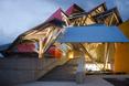 Biomuzeum w Panamie - Frank Gehry -widok na schody