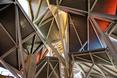 Biomuzeum w Panamie - Frank Gehry - dach od środka