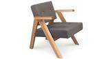 Fotel z kolekcji Clapp, zaprojektowanej przez Piotra Kuchcińskiego