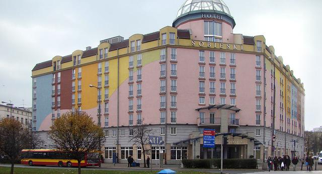 Hotel Sobieski przy placu Zawiszy 