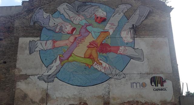 Nowy mural na krakowskim Zabłociu