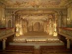 Czeski Krumlow: wnętrze teatru pałacowego