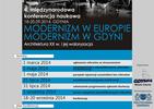 Konferencja: Modernizm w Europie - Modernizm w Gdyni. Architektura XX wieku i jej waloryzacja