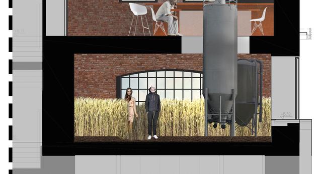 Zwycięski projekt autorstwa pracowni ARCHIGRAF Michał Brutkowski