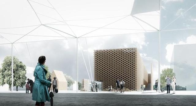 I nagroda w konkursie architektonicznym na pawilon, który pojawi się na wystawie Expo 2015 w Mediolanie  autorzy: architekci z biura 2pm