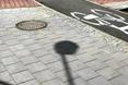 Płyty chodnikowe w przestrzeni publicznej Łodzi 