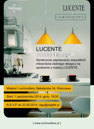 Lumionosfera - zaproszenie Lucente