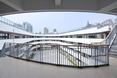 Szkoła podstawowa TianTai No.2 w Chinach - widok z jednego z holów bryły  autor: biuro architektoniczne LYCS z Hong Kongu