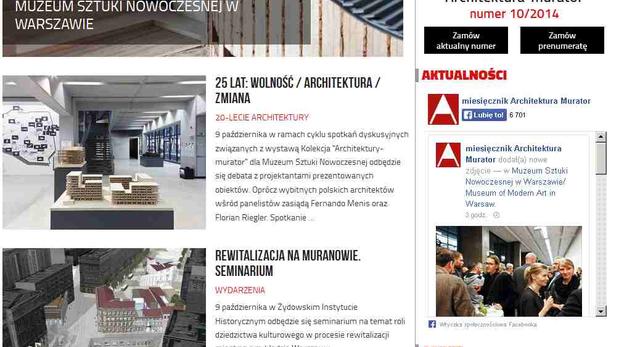 Architektura-murator nowy serwis