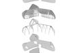 Schemat struktury - bryła Fabhous w miejscowości Næstved w Danii  autor: Morten Bülow; Genetic Design