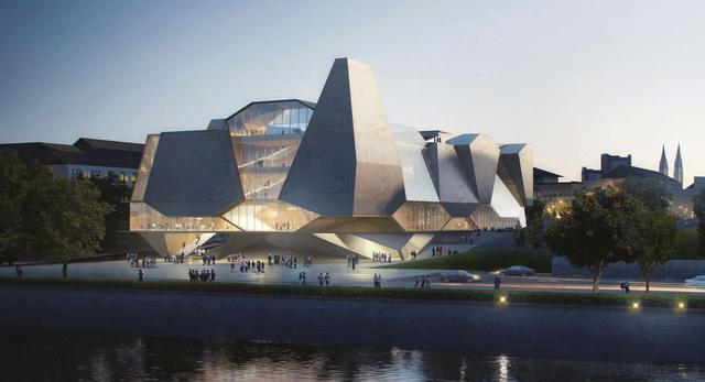 Dom Muzyki Beethovena - architektura współczesna projektu UNStudio