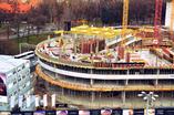 Współczesna architektura Wrocławia: blob OVO na półmetku