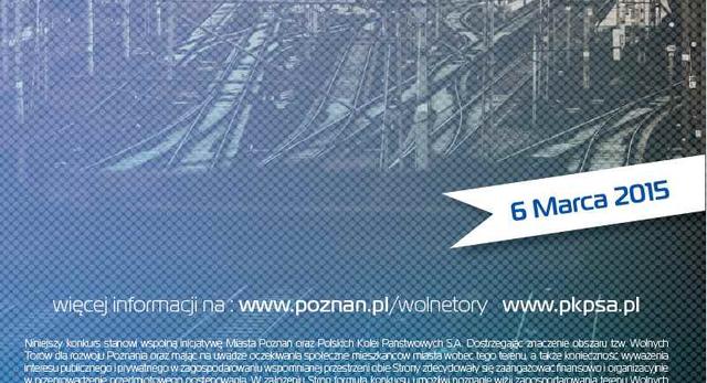 Wolne Tory w Poznaniu - konkurs architektoniczny