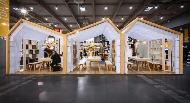 Pracownia architektoniczna mode:lina, pawilony wystawowe na Arena Design 2015