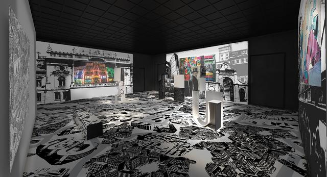 Architektura wnętrz Sali Regionów. Polski pawilon na Expo 2015 w Mediolanie