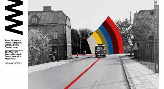 Z Muzeum Narodowego nad Zegrze - współczesna sztuka przy ulicy