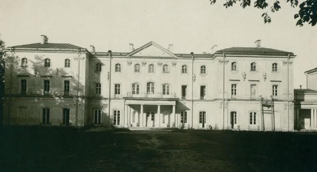 Pałac Branickich w Białymstoku, fot. ok 1930, Polona
