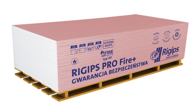 Płyta g-k RIGIPS PRO Fire+ typ DF