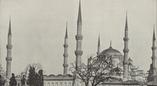 Minarety, meczet sułtana Achmeda w Stambule. Polona