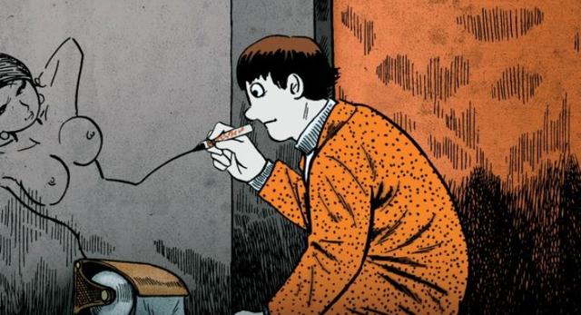 Gekiga. Kadr z filmu Tatsumi