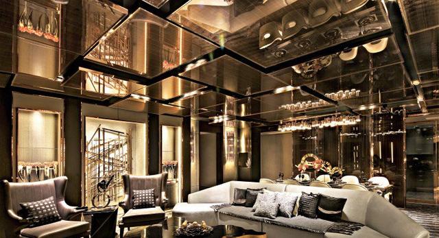 Architektura wnętrz penthouse w Syczuanie