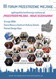 Zaproszenie - III Forum Przestrzenie Miejskie
