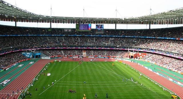 Stadion w Saint-Denis koło Paryża. Euro 2016