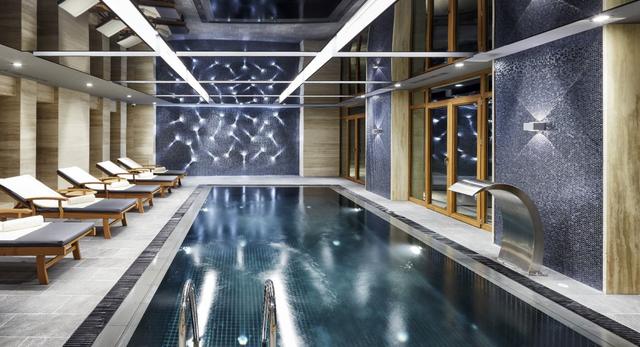 Architektura wnetrz tureckiego hotelu butikowego: basen