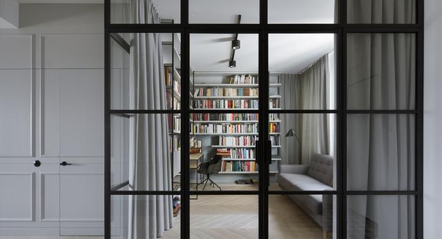 Apartament z prywatną biblioteką