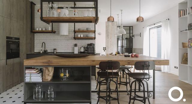 Drewno, szkło i stal w realizacji Studio O.