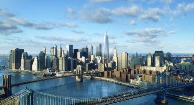 Wieża One WTC góruje nad zabudową Nowego Jorku. Szklana bryła WTC znowu jest najwyższa!