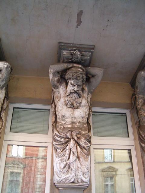 Atlant, gigant, telamon 