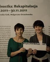 Katarzyna Jendrośka-Goik i Małgorzata Orzechowska