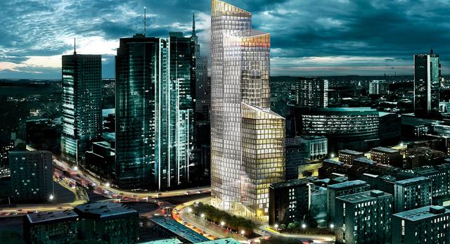 Office Tower Warsaw Schmidt Hammer Lassen Architects Warszawa