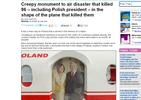 Pomnik Tupolewa z Kałkowa najbardziej przerażającym pomnikiem według Daily Mail 