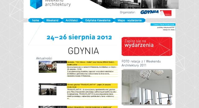 Weekend Architektury Gdynia 