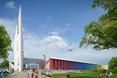 Centrum Edukacji i Sporu w Mysiadle. Nowoczesna architektura założenia jest przyjazna zarówno dzieciom, jak i dorosłym 