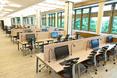 Nowoczesne wykończenie wnętrz Centrum Biblioteczno - Informacyjnego WUM daje możliwości lepszego kształcenia studentów