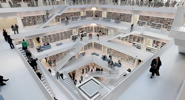 Biblioteka w Stuttgarcie