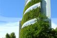 Consorcio Santiago Building to idelany przykład współgrania zieleni z nowoczesną architekturą