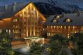Ten hotel ma powstań u podnóża szwajcarskich Alp