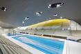 Pływalnia autorstwa Zahy Hadid w Londynie została wybudowana na Olimpiadę 2012